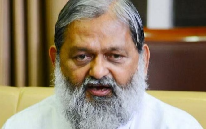 Haryana Home Minister Anil Vij
