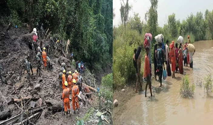 Heavy rain and landslides in Himachal Pradesh