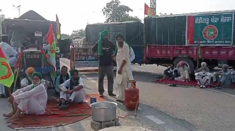 Farmers again protesting in Punjab