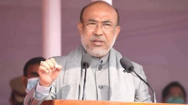 Manipur CM N Biren Singh