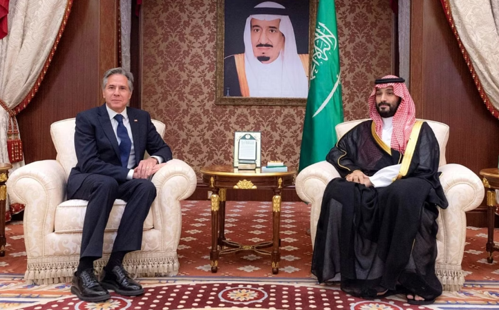 Gaza Conflict: Saudi Crown Prince insulted the US Secretary of State, made him wait for several hours for the meeting