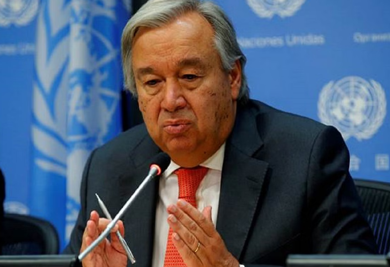 UN Secretary General Antonio Guterres