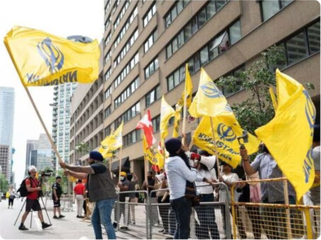 Khalistanis dare again in Canada! Disturbed Diwali celebrations, pelted stones at Hindus