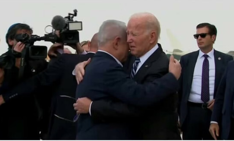 Joe Biden and Benjamin Netanyahu