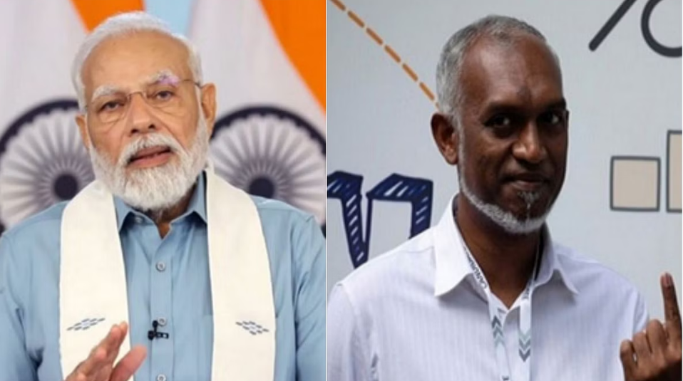 Mohammed Muizzu and PM Narendra Modi