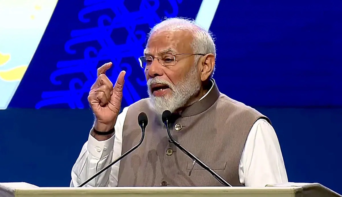 PM Modi Ignites Lok Sabha Election Campaign from Bihar Jamui Extols NDA Unity and Progress