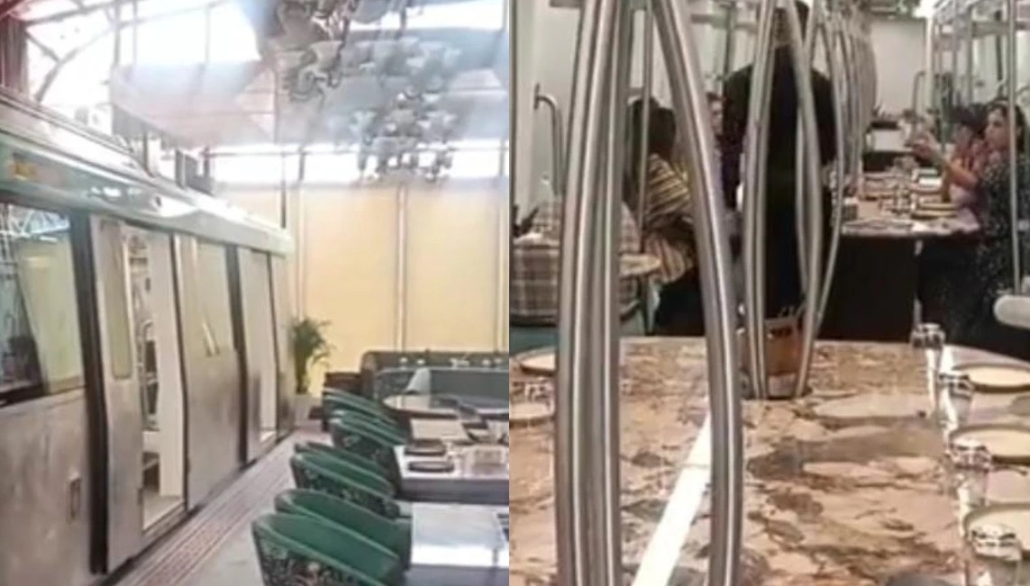 Unique Dining Experience Noida Metro Restaurant The Coach Draws Crowds
