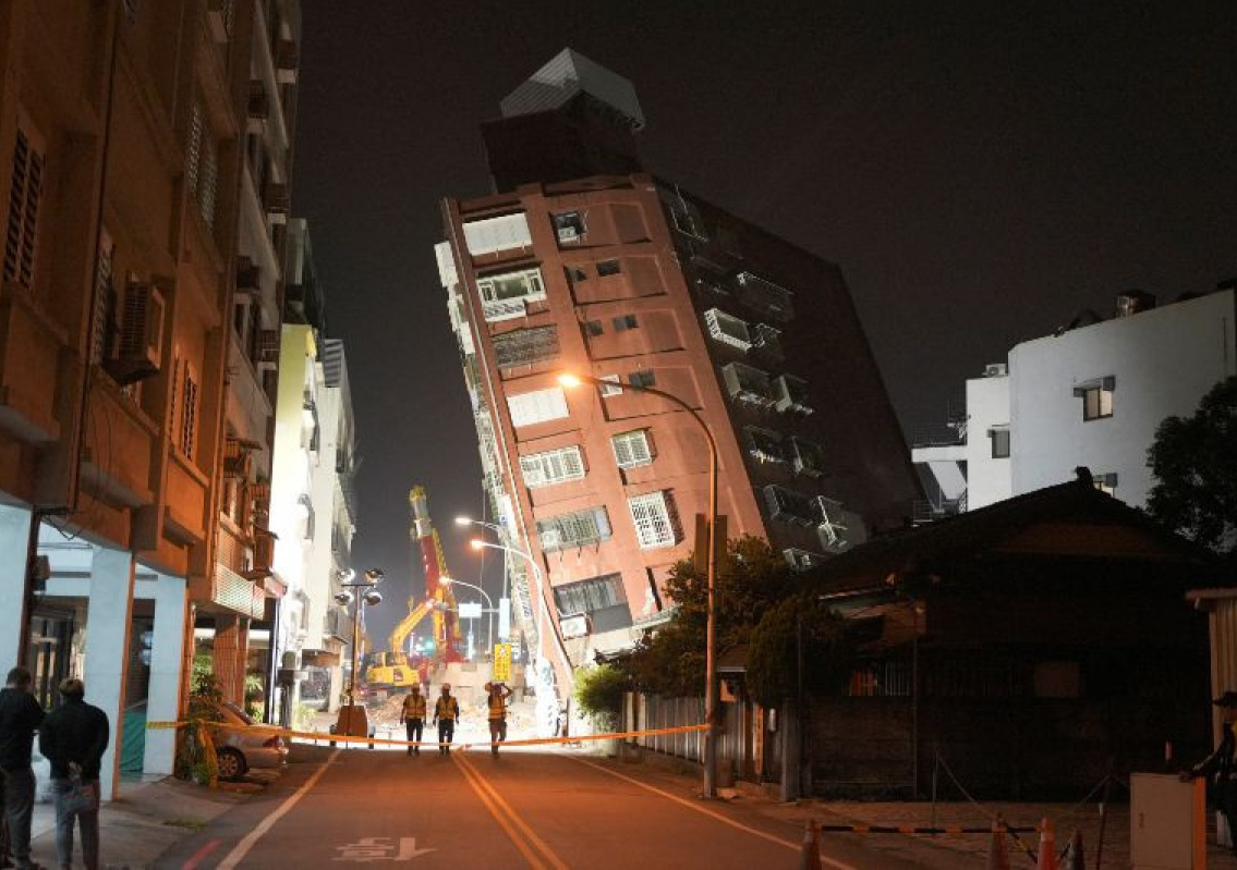 Series of Earthquakes Rattle Taiwan, Triggering Panic among Residents