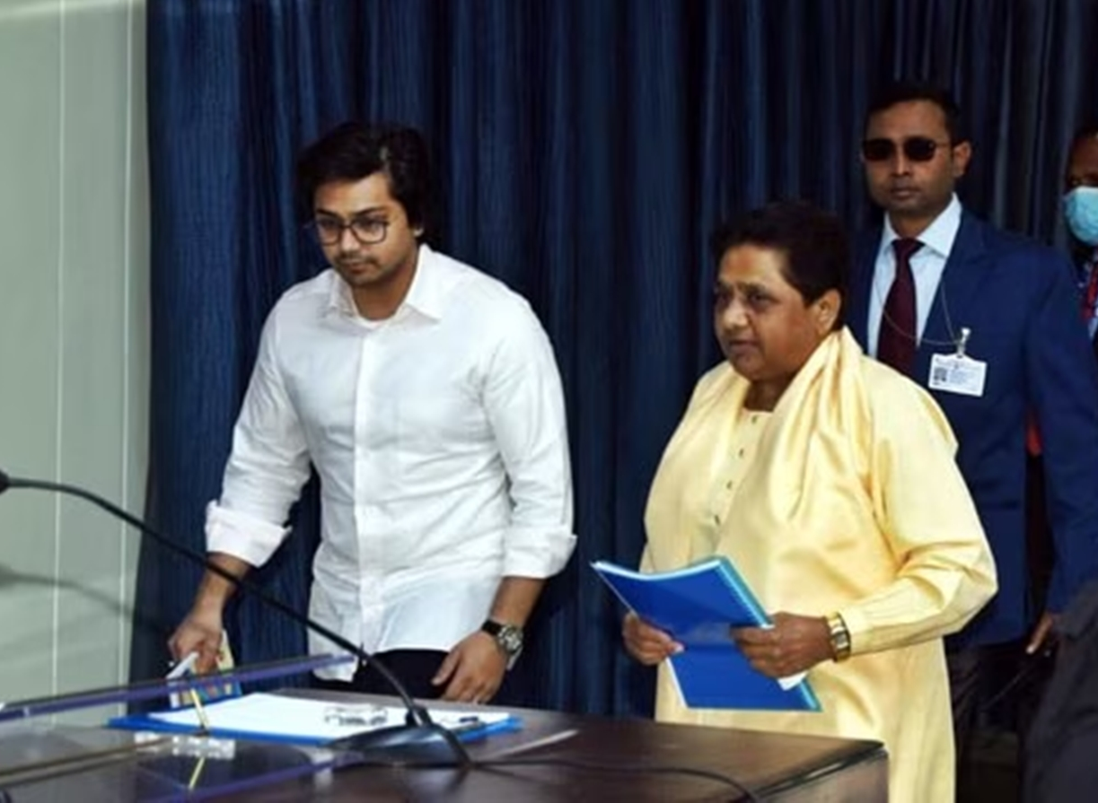 Mayawati Removes Nephew Akash Anand from Key Positions in BSP