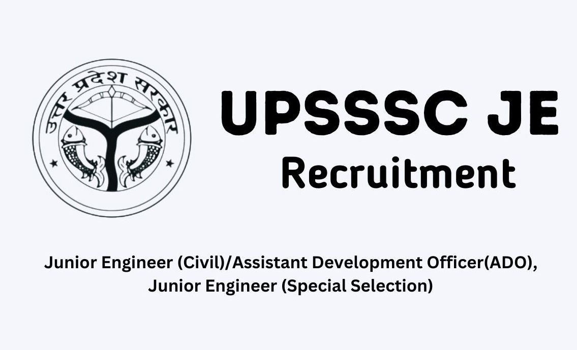 UPSSSC Junior Engineer Recruitment 2024