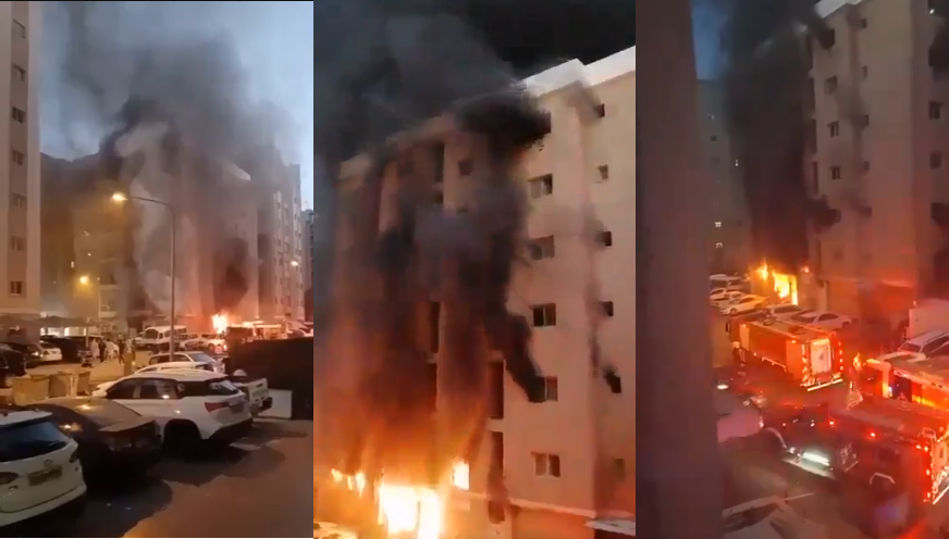 Tragic Fire in Kuwait: Around 40 Indian Nationals Killed in Labor Camp Blaze