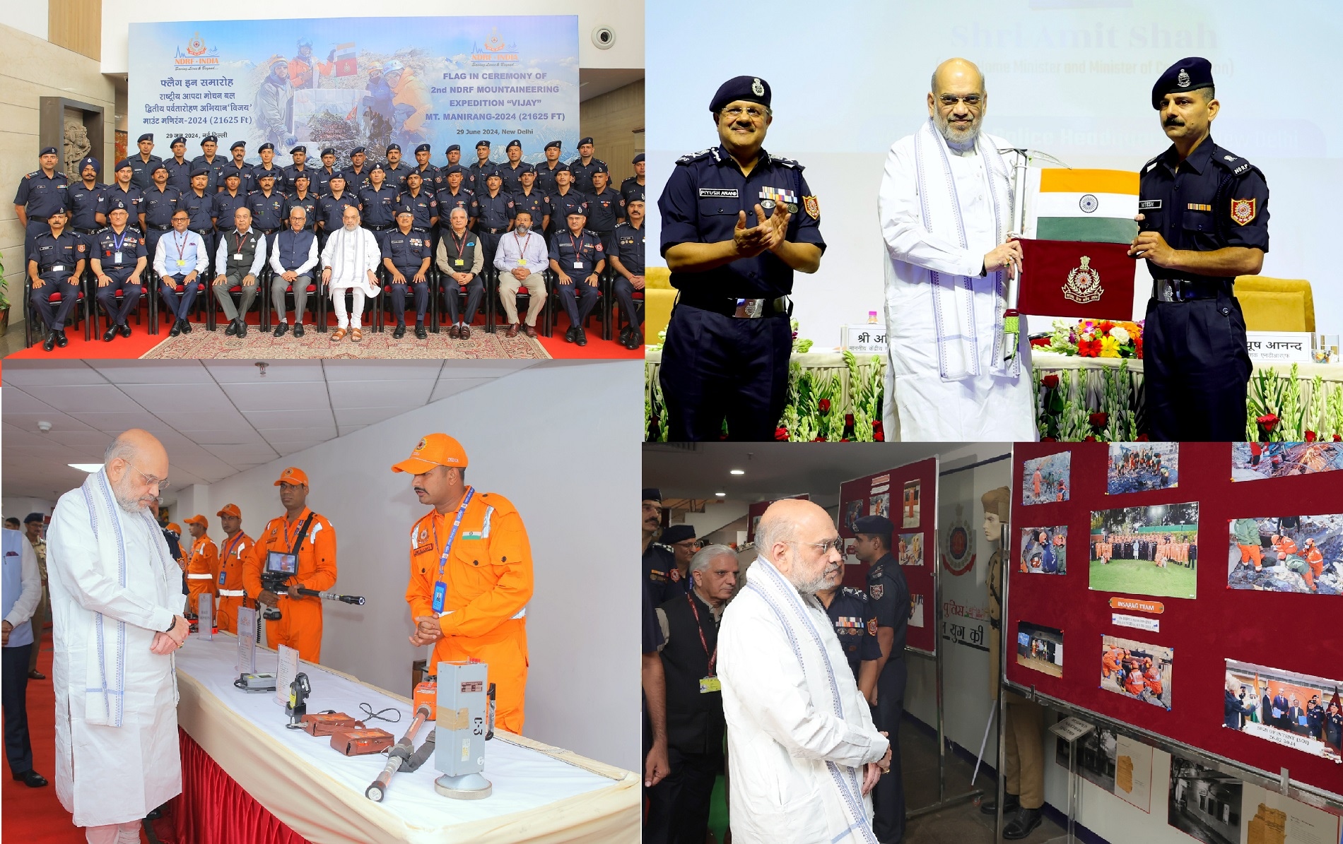 NDRF Daring Expedition to Summit Mt Manirang in Himachal Pradesh