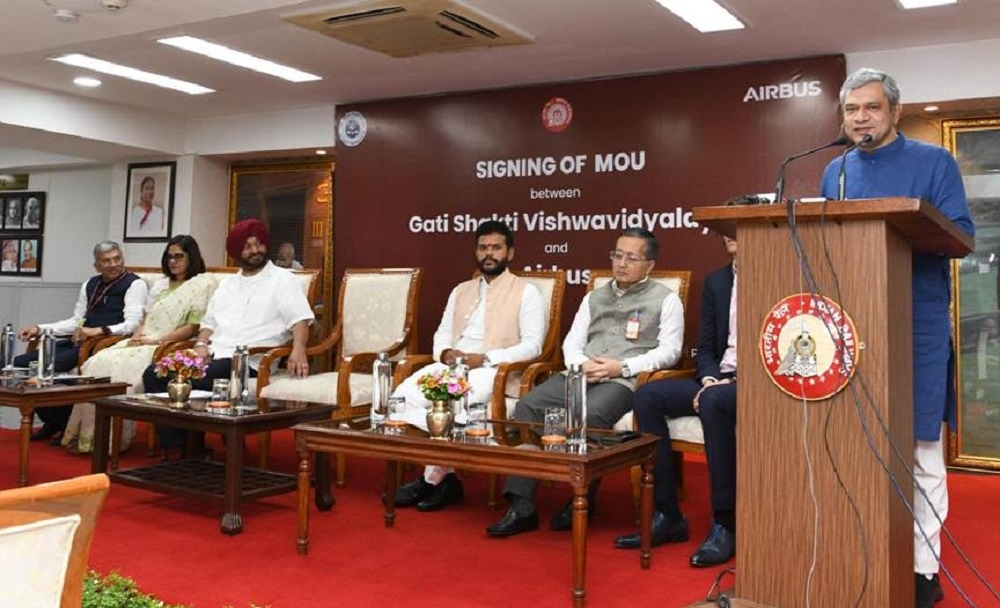 Gati Shakti University and Airbus Sign Agreement for Aerospace Collaboration