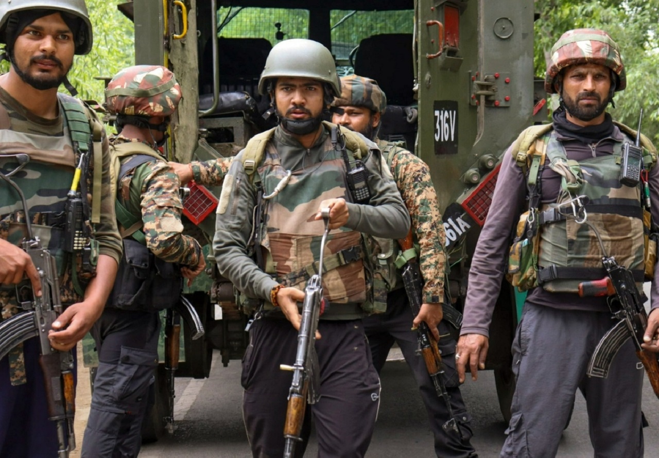 Ongoing Encounters in Kulgam and Rajouri Six Terrorists Killed Two Soldiers Martyred