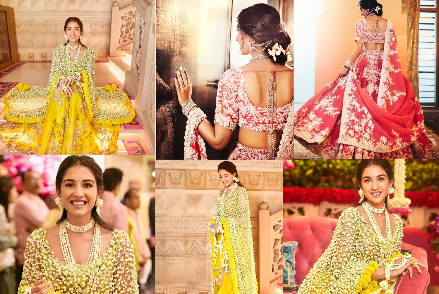 Radhika Merchant Stunning Haldi Look