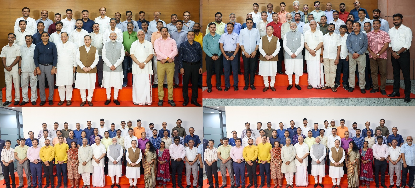 PM Modi Attends Sneh Milan Event at BJP Headquarters