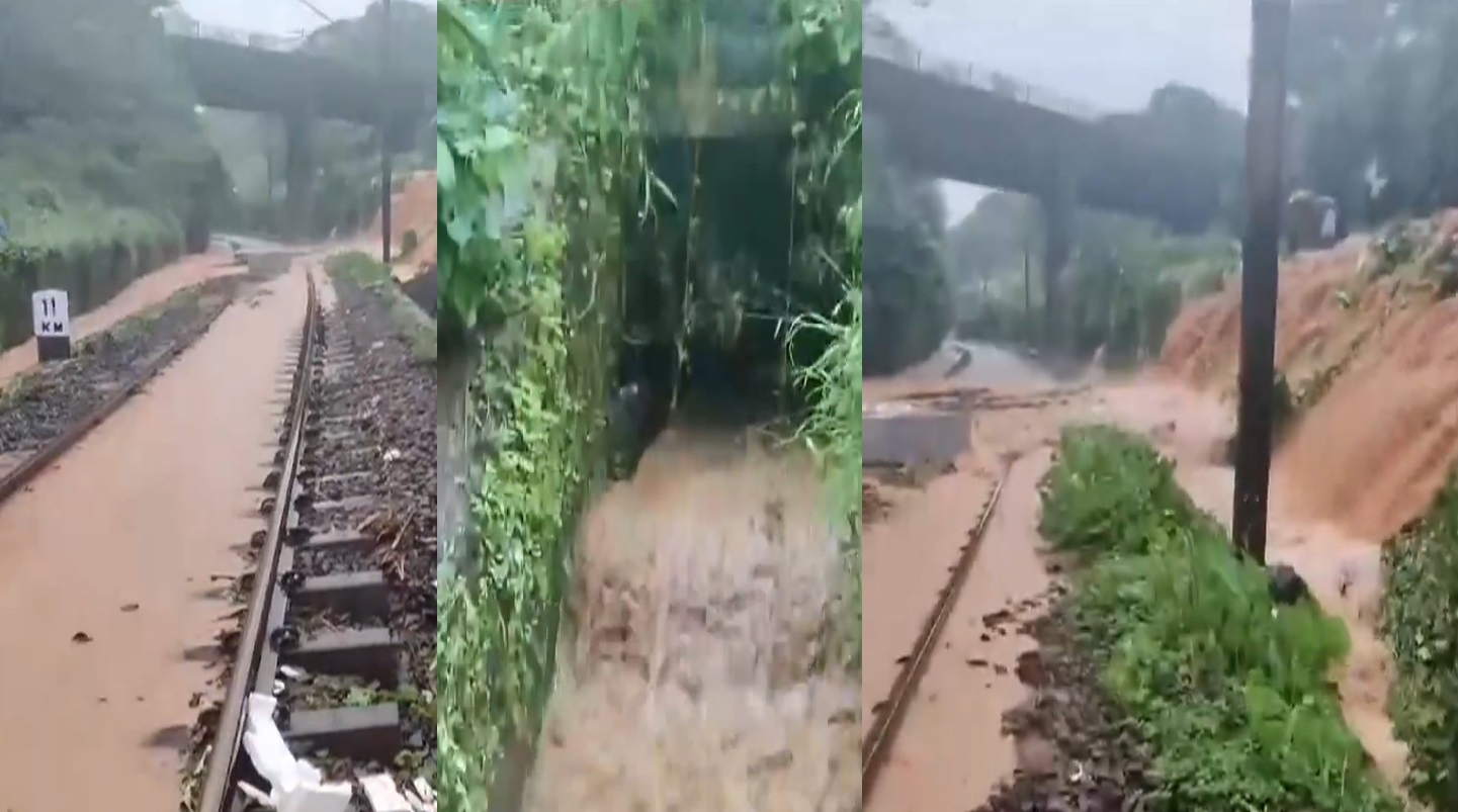 Heavy Rain Disrupts Train Services in Kerala