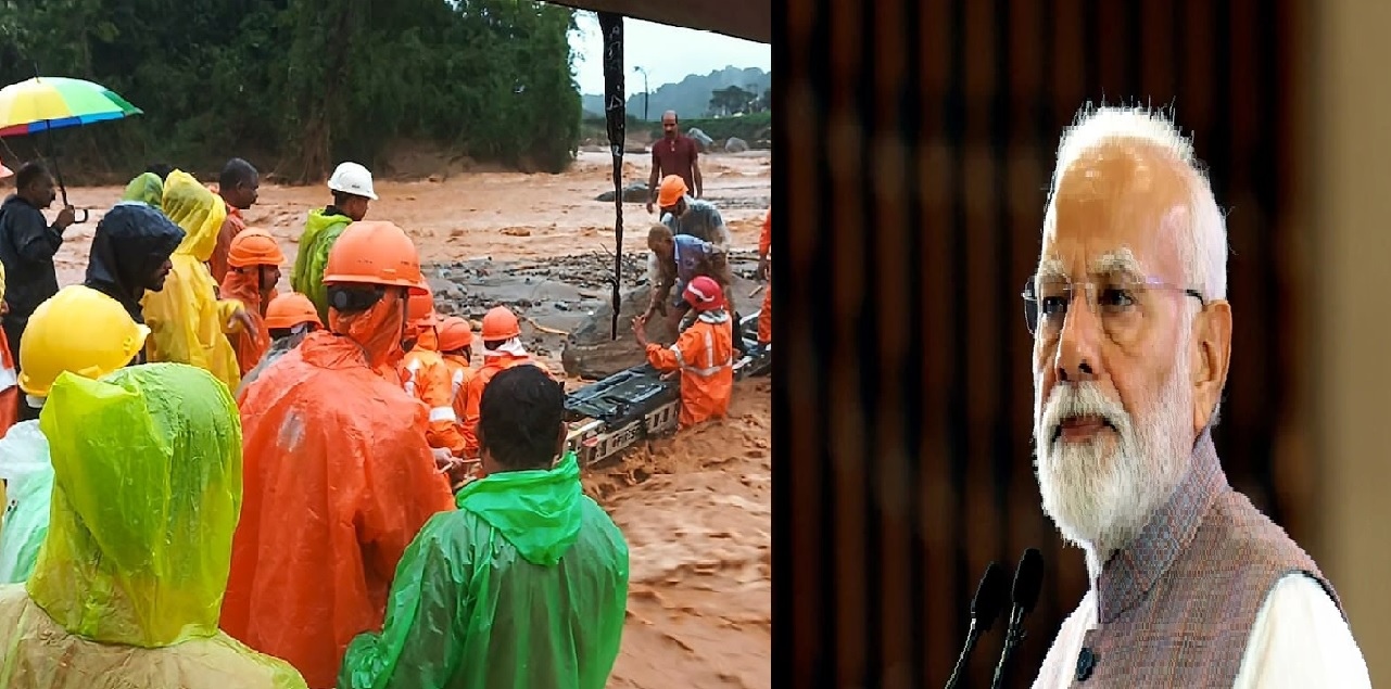 PM Modi Announces Compensation for Wayanad Landslide Victims