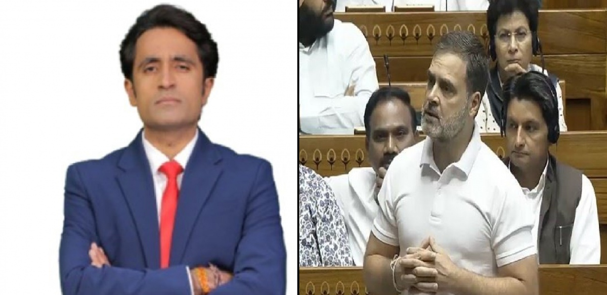 BJP Pradeep Bhandari Calls Rahul Gandhi Divider in chief