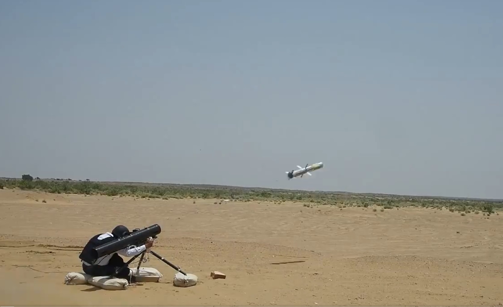 DRDO Successfully Test-Fires Made-in-India MP-ATGM in Jaisalmer