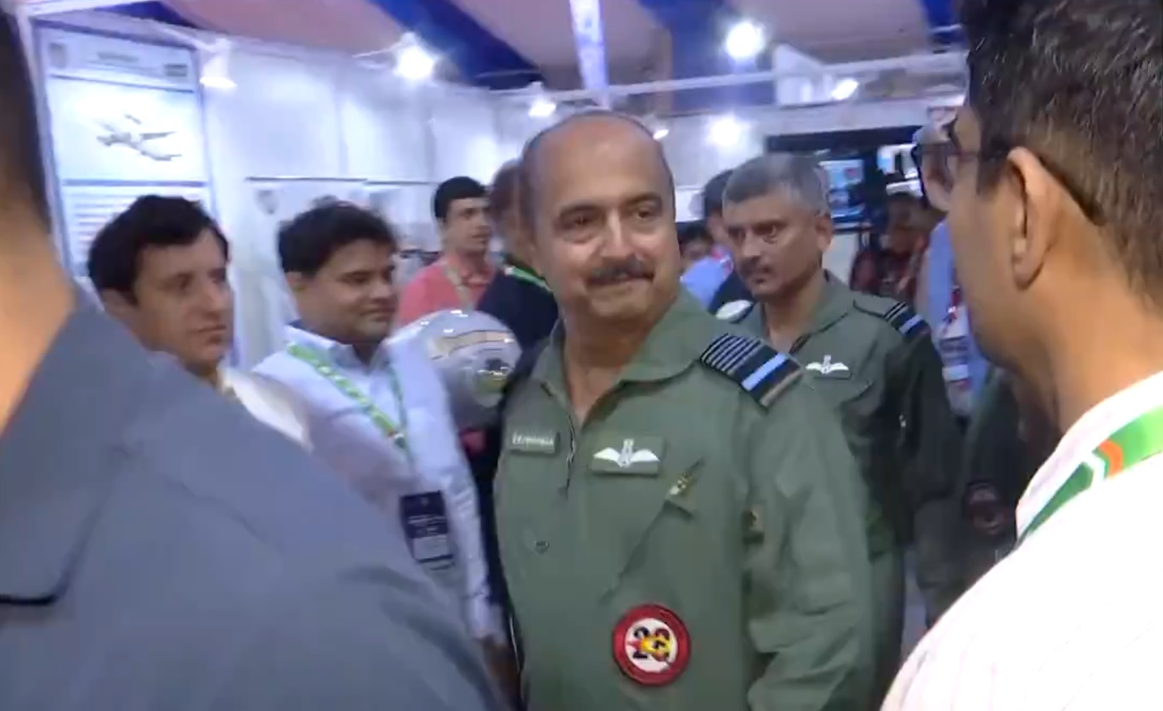 Chief of Air Staff VR Chaudhari Visits International Defence Aviation Exposition IDAX 2024 in Sulur, Tamil Nadu