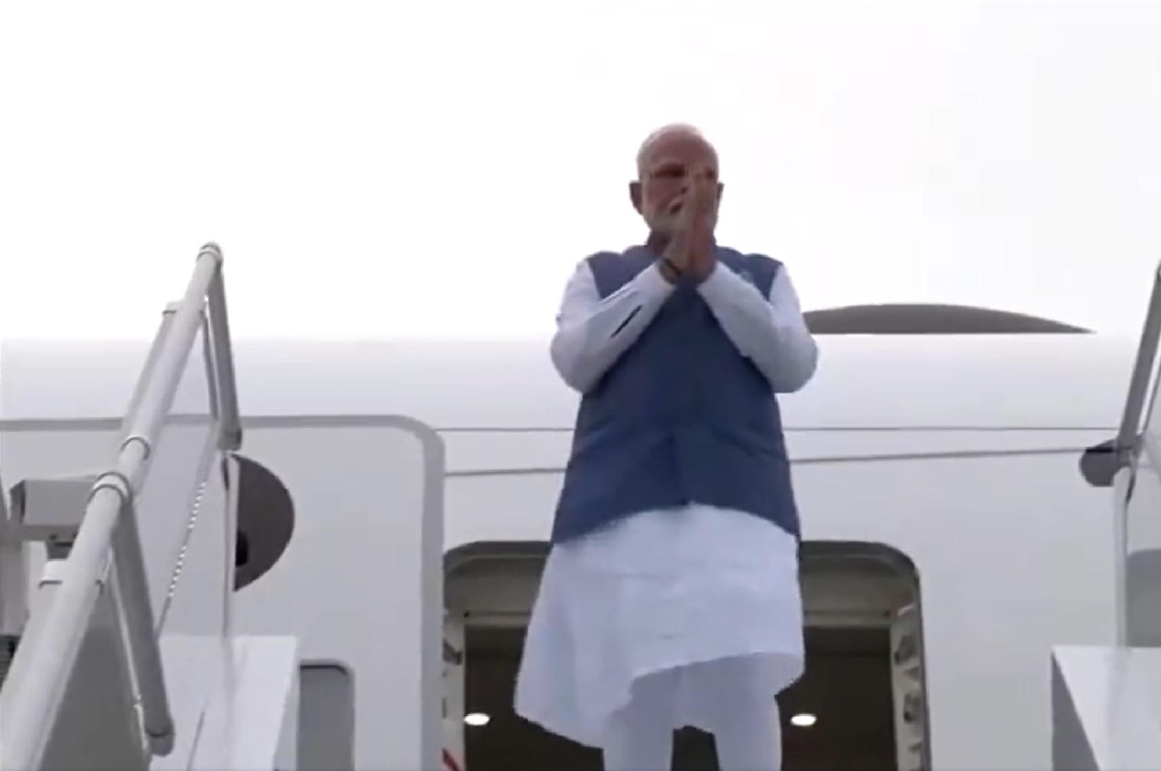 PM Narendra Modi Departs for Historic Visit to Ukraine