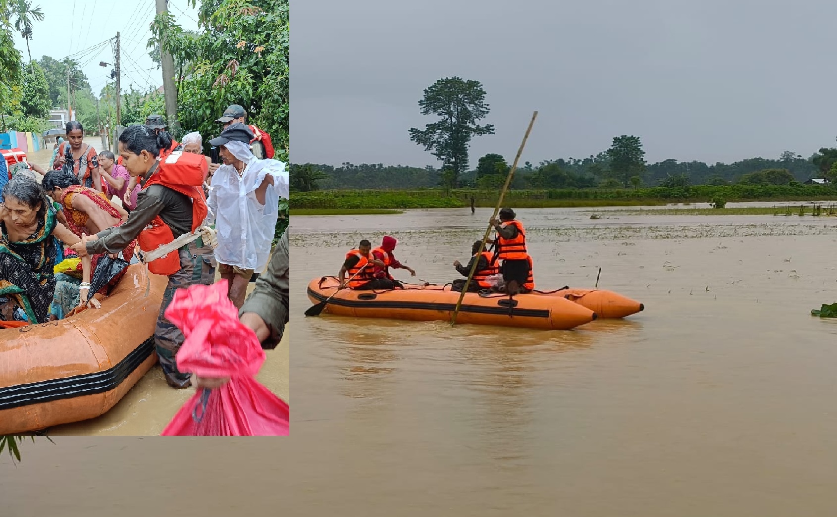 Indian Army Rescues Over 330 Civilians in Tripura Flood Relief Operation