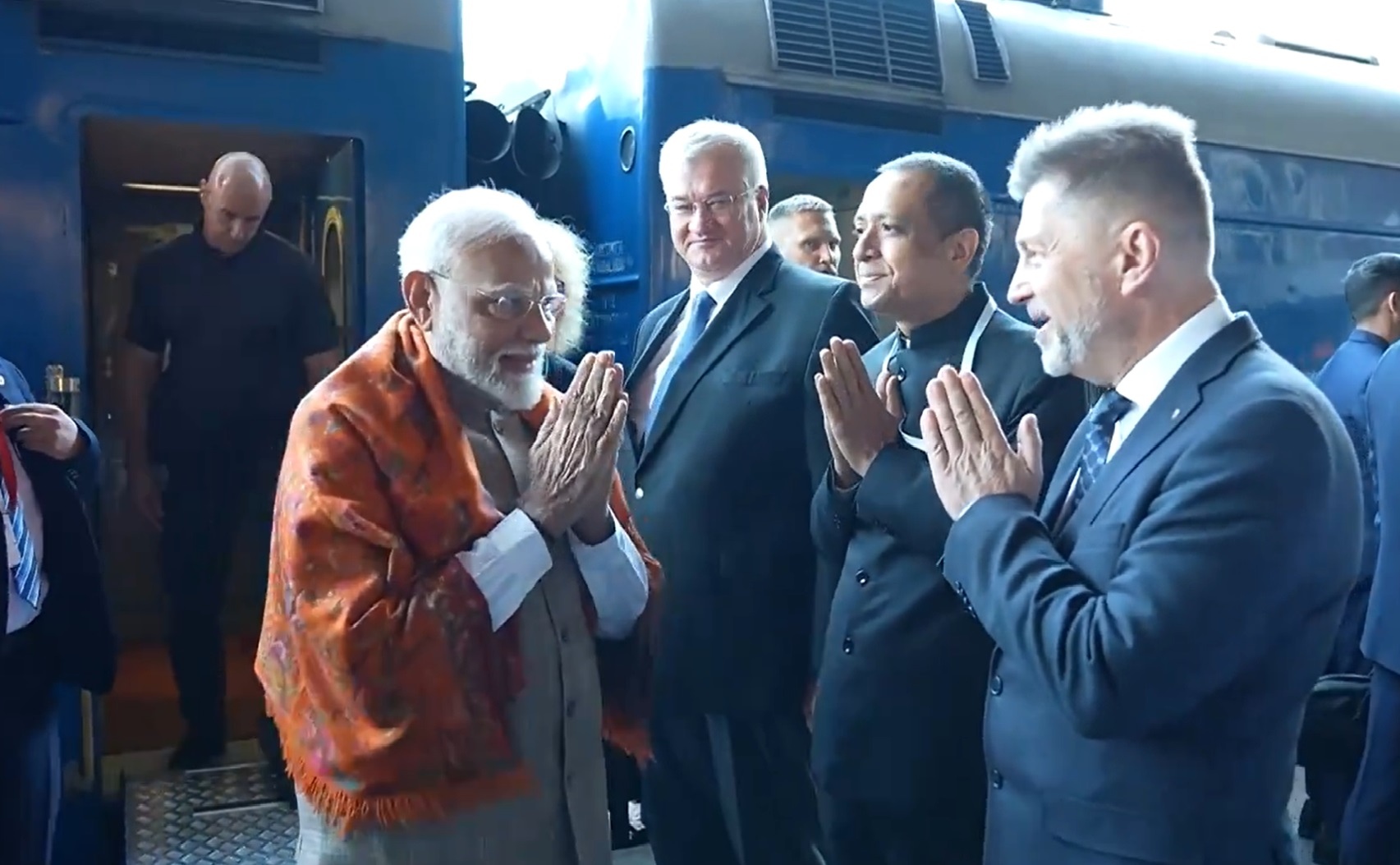 PM Narendra Modi Arrives in Kyiv for Historic Visit to Ukraine