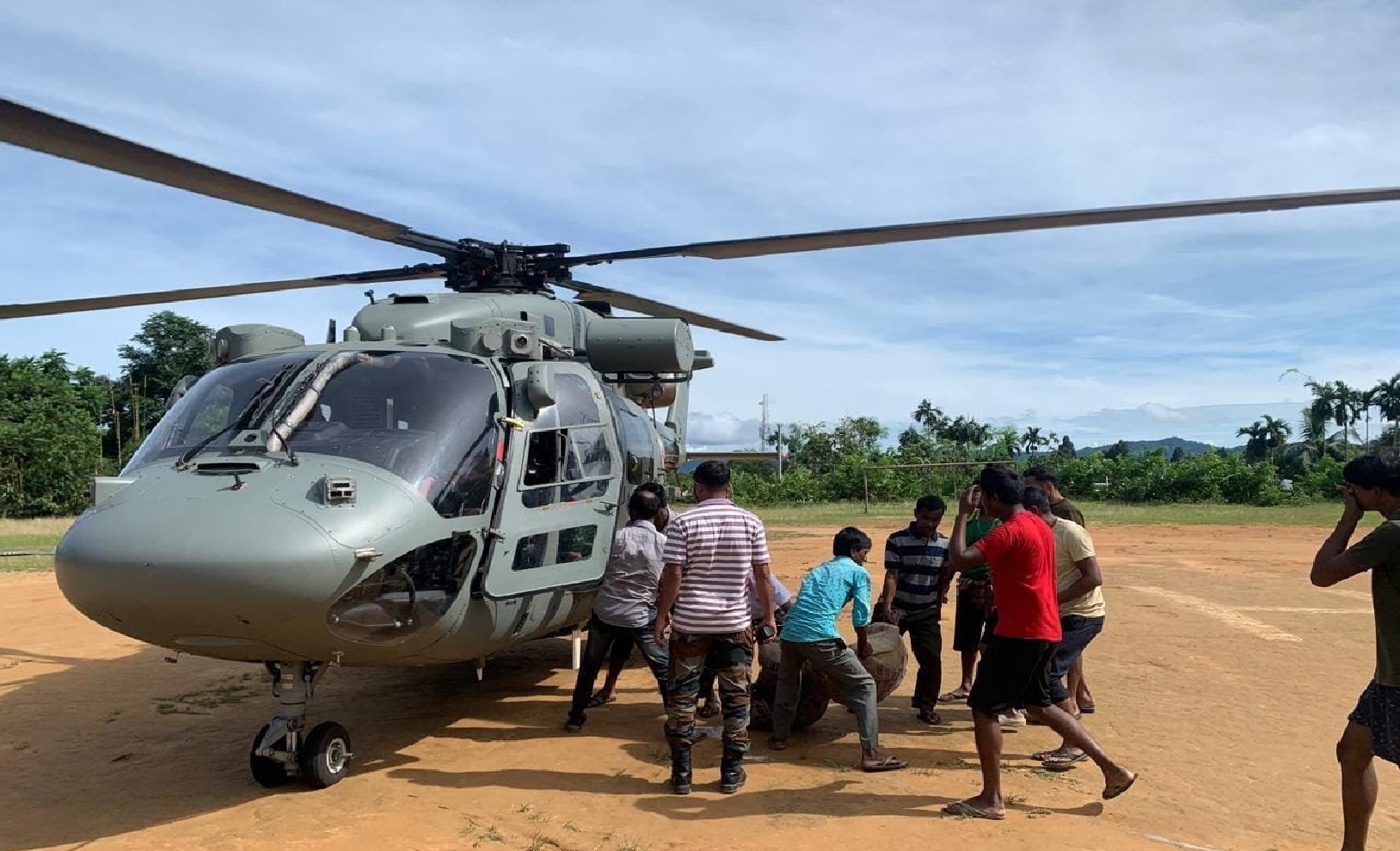 Indian Air Force Provides Vital Aid During Tripura Floods