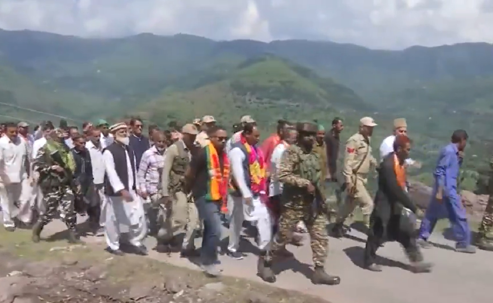 BJP&rsquo;s Chowdhary Zulfkar Ali Campaigns in Remote Areas of Pir Panjal Range