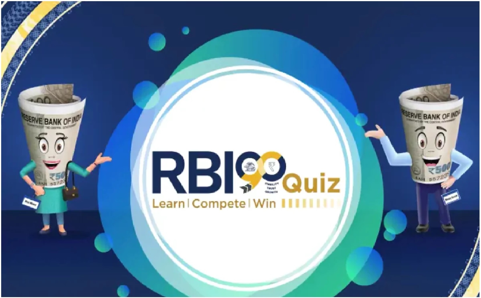 RBI Announces Nationwide Quiz Competition to Celebrate 90th Anniversary