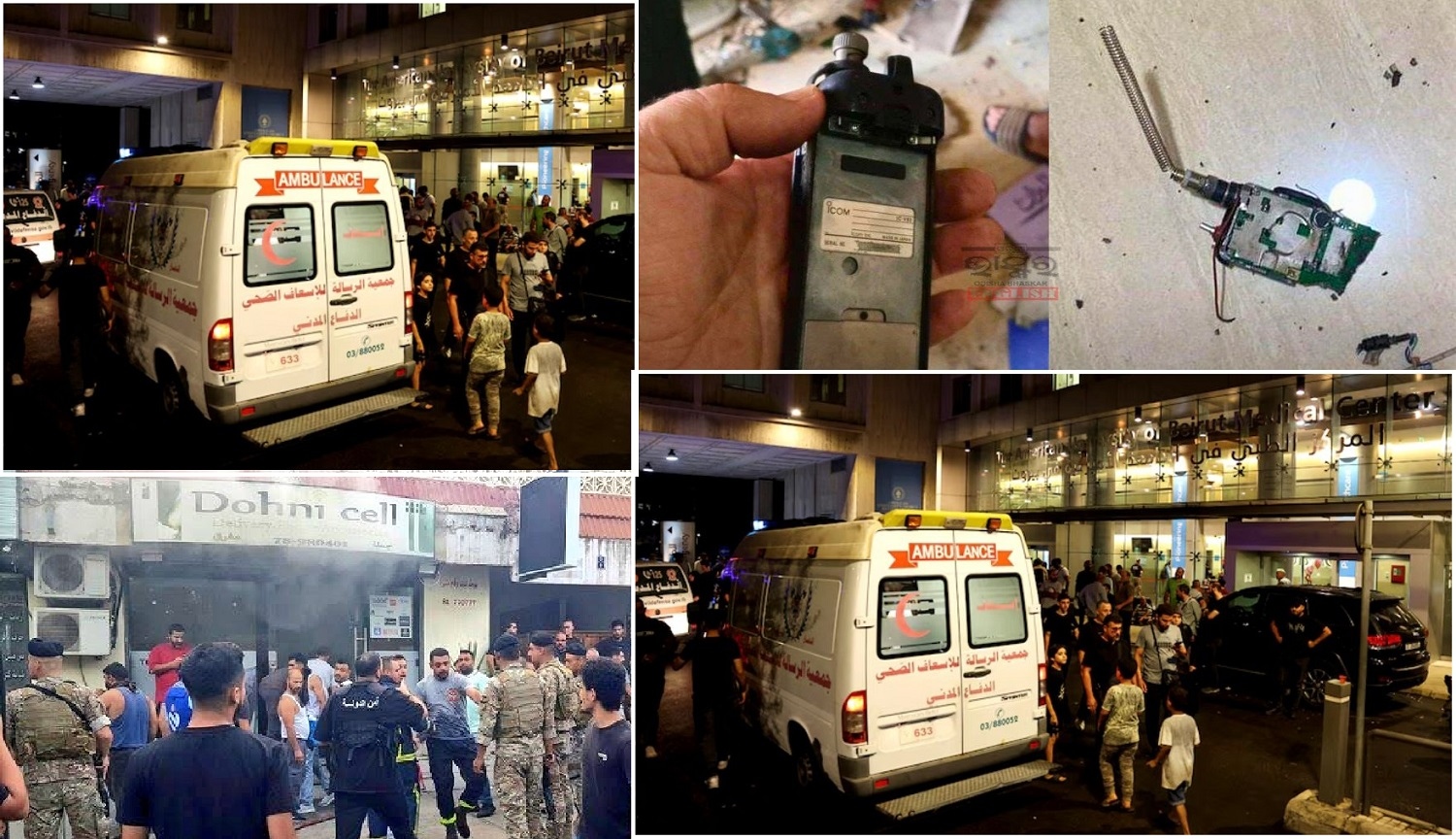 Walkie-Talkies Explode in Hezbollah Units a Day After Pager Blasts, Killing Several Militants