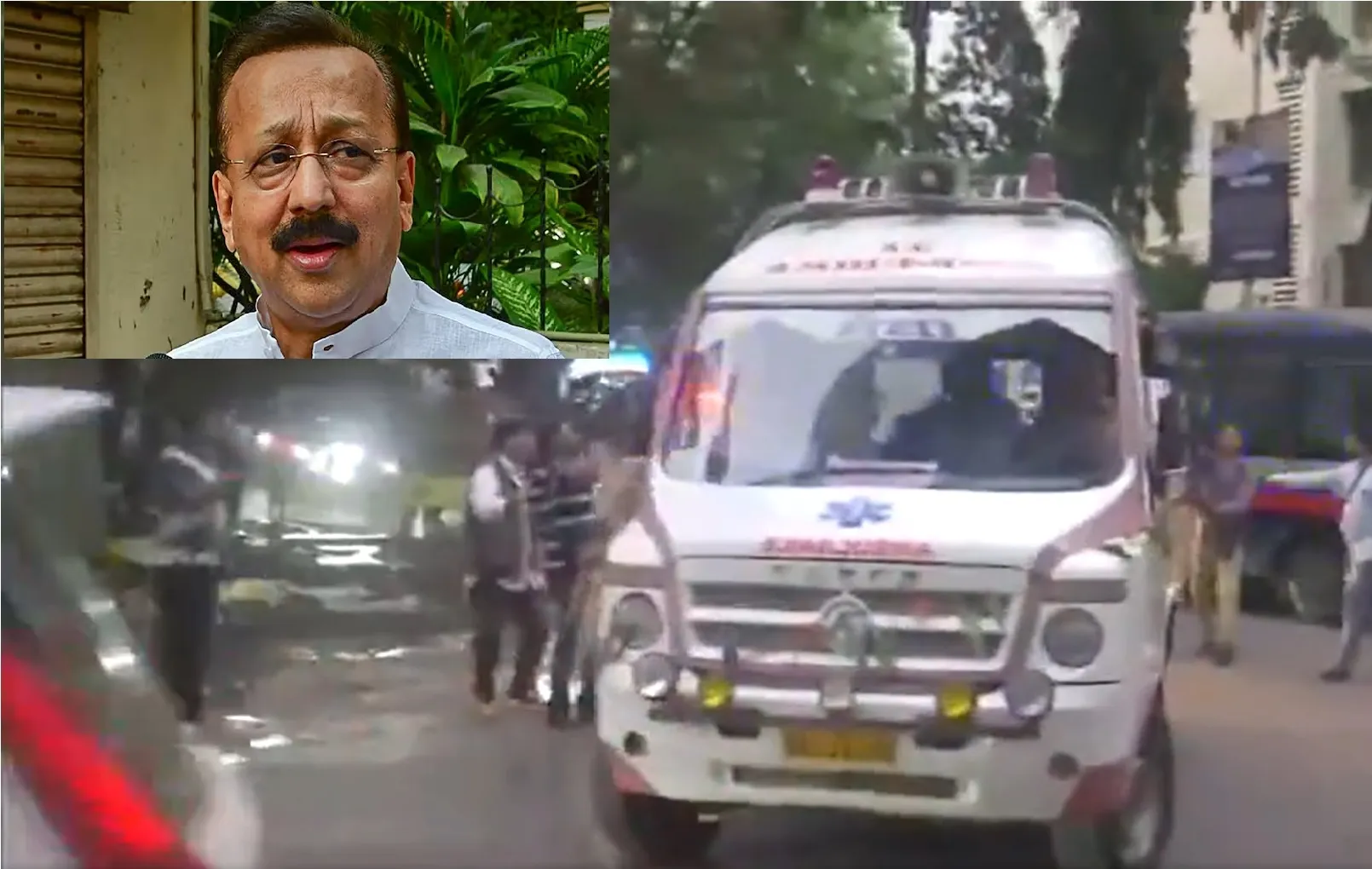 Baba Siddiqui Body Taken to Cooper Hospital for Post mortem After Shooting Incident