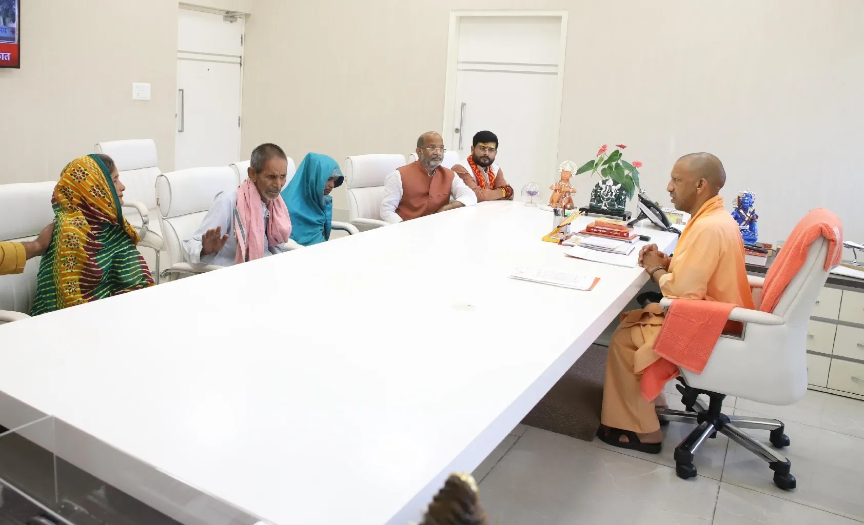 Yogi Adityanath Reassures Justice for Family of Youth Killed in Bahraich Incident