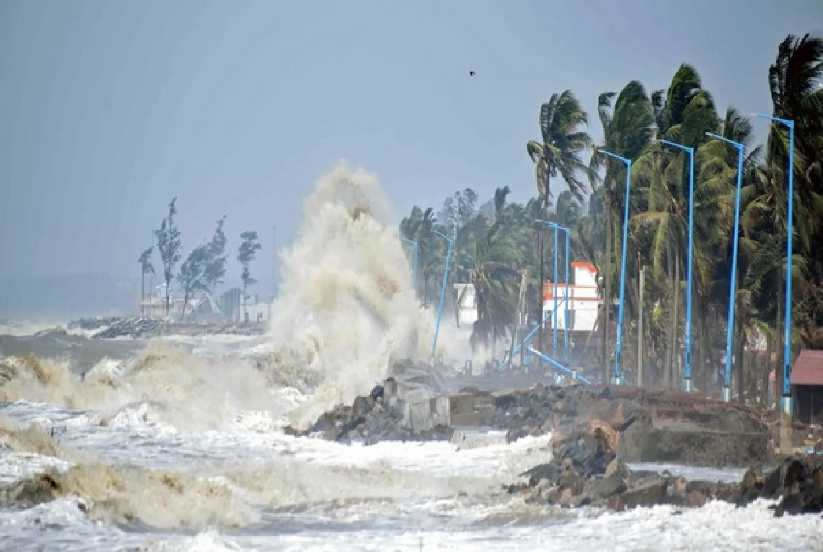 Cyclonic Storm in Bay of Bengal to Make Landfall on October 17; Heavy Rains Expected in South Coast and Rayalaseema