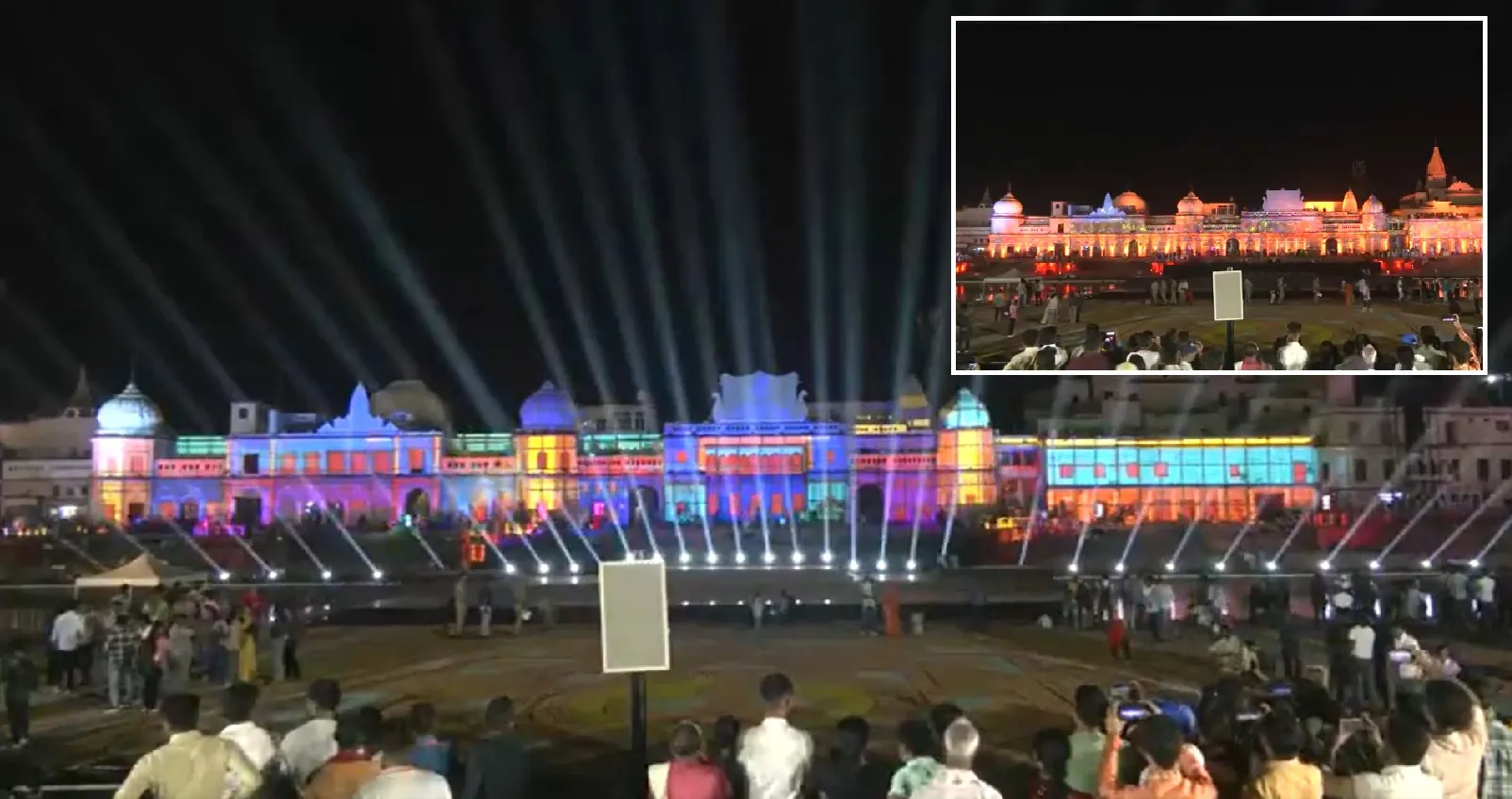 Ayodhya Prepares for Spectacular Laser Show at Ram ki Paidi