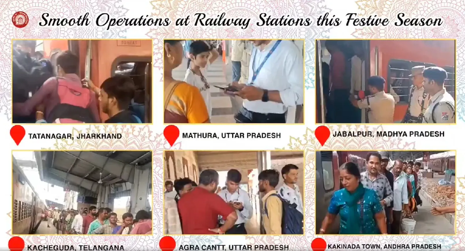 Indian Railways Festive Season Initiative Ensuring a Smooth Journey for All Passengers