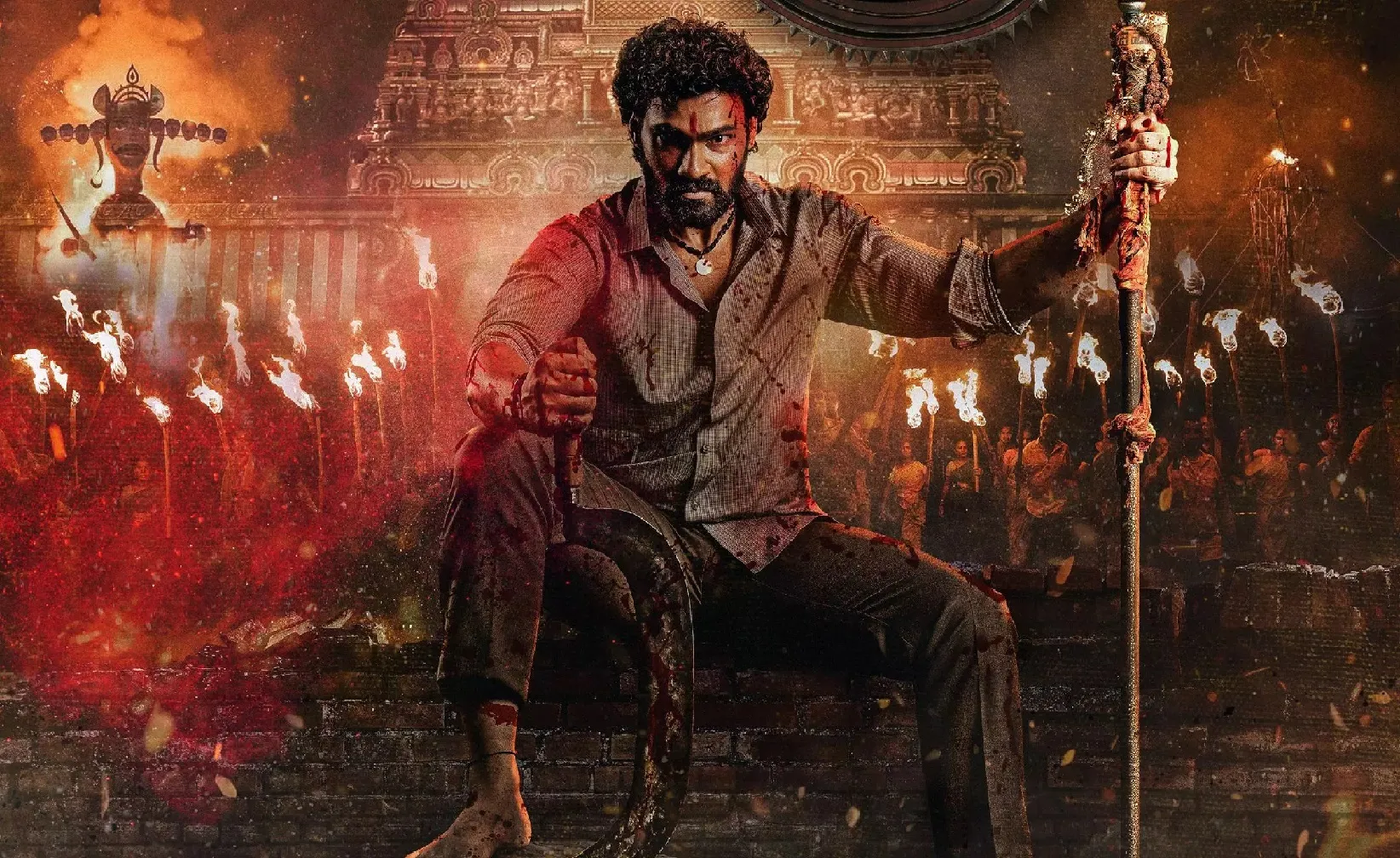First Look of Telugu Film Bhairavam Featuring Bellamkonda Sai Sreenivas Unveiled