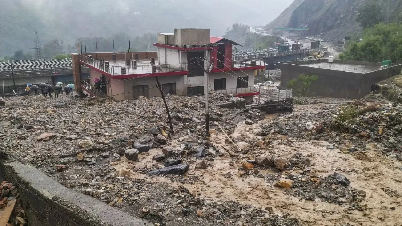 Massive Destruction in Jammu and Kashmir as Cloudburst Triggers Flash Flood in Ramban