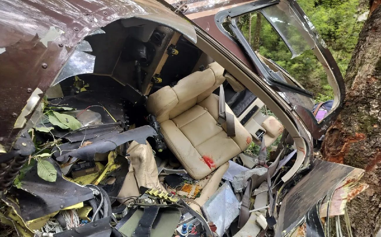 Tragedy Strikes Uttarakhand Helicopter Crash Near Ganganani Claims Five Lives