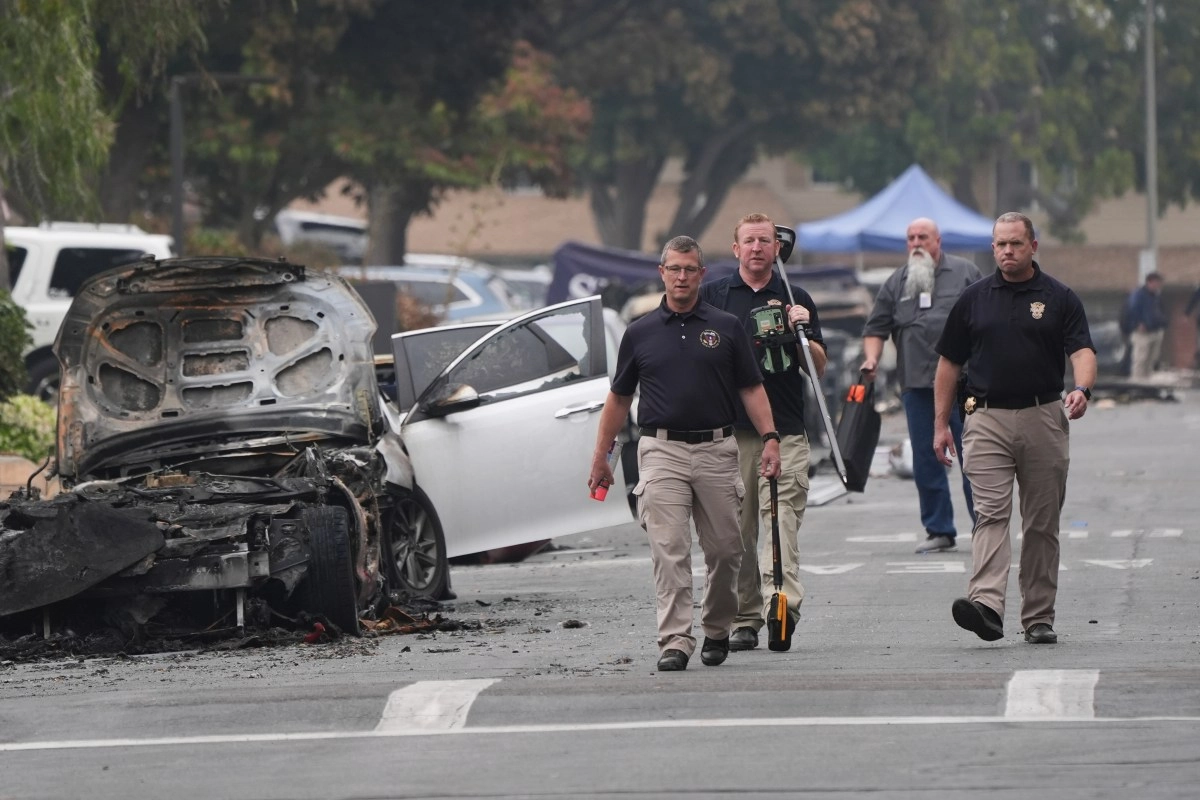 Fatal accident air in San Diego process research in course