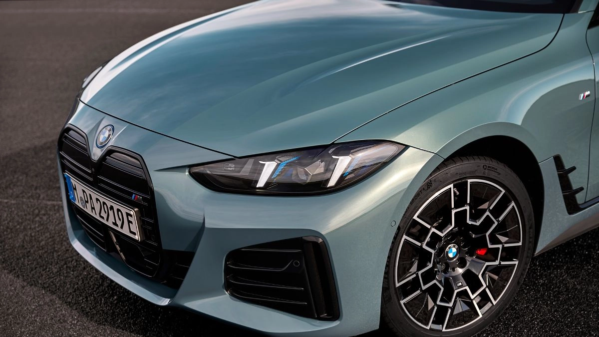 The BMW i4 electric now is more powerful than the m4