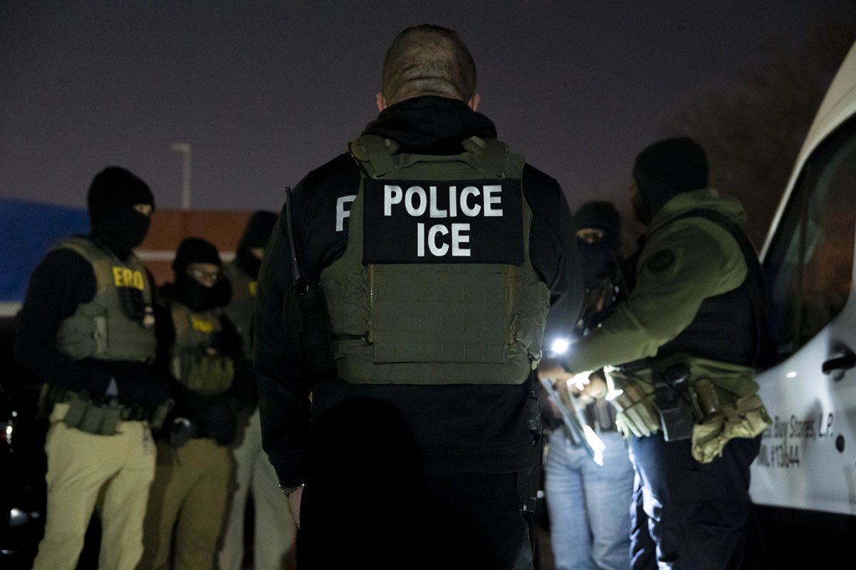 The operation patriot implemented per the ICE in massachusetts stopped a more 1400 immigrants