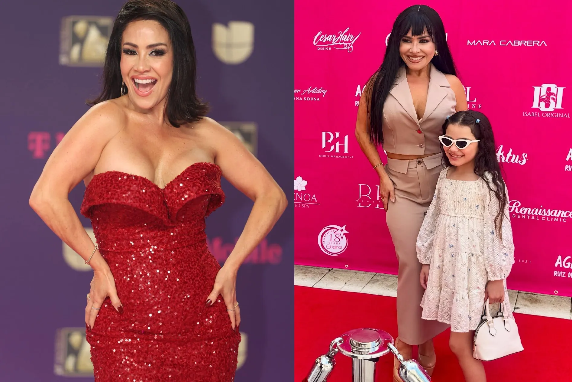 Carolina Sandoval to end Achieve travel with its daughter outside of states united after divorce