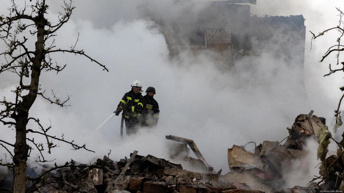 Rusia ataca a Kiev con una fuerte oleada de misiles y drones