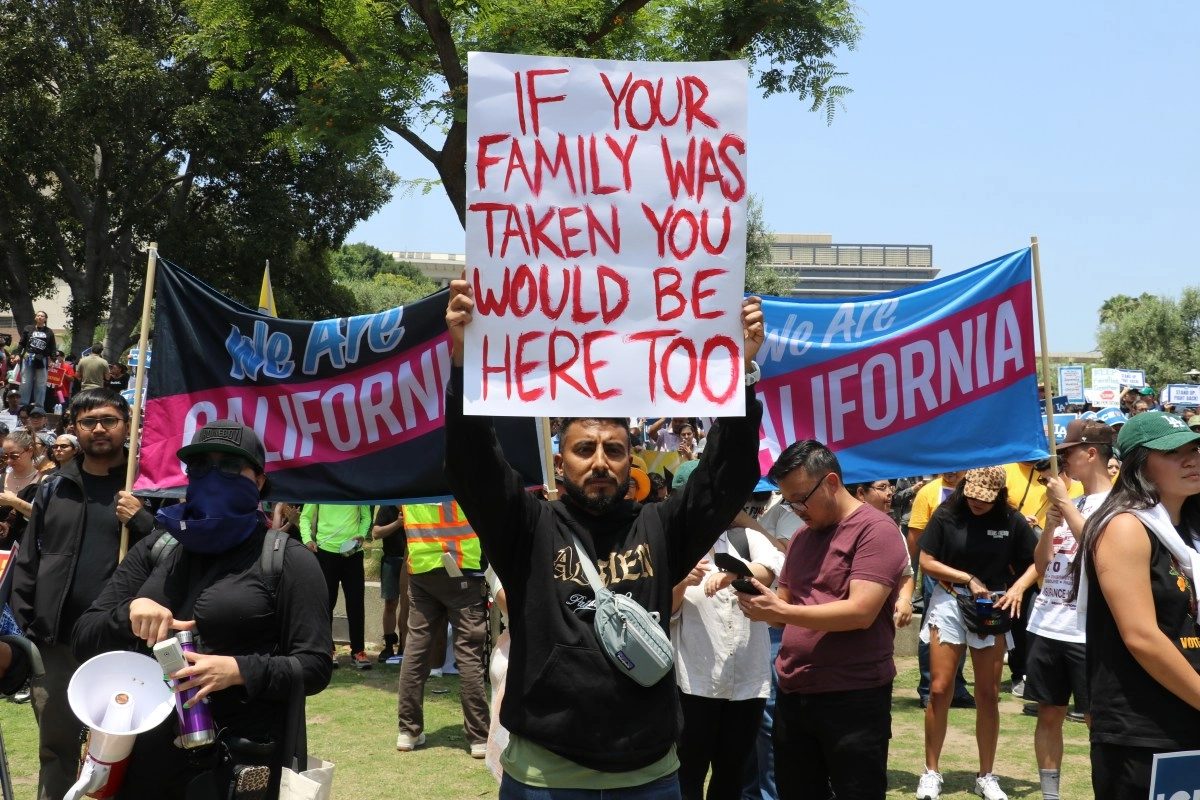 Fourth day of protests against the migratory migratories in the city of the angels