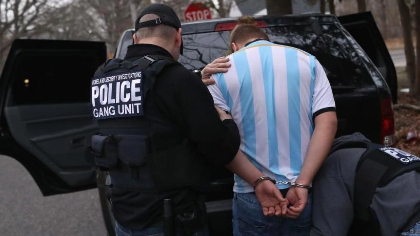 Who is being arrested by ICE in USA bass the government Trump