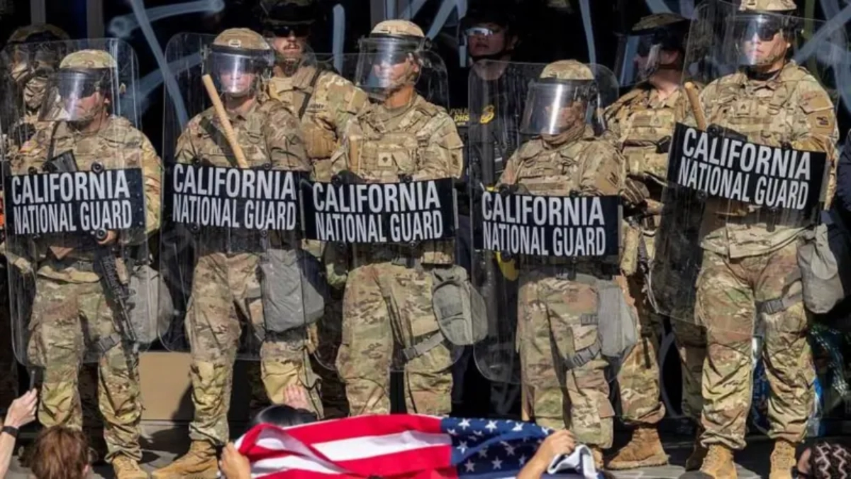 Trump takes time asking use the army to quell protests and the angels le gave a opportunity