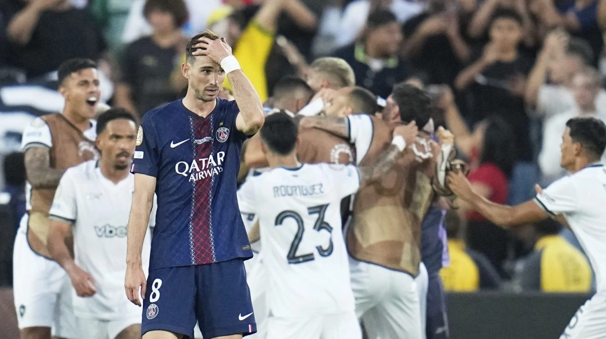 The Botafogo gave a class how defend a the elite of Europe