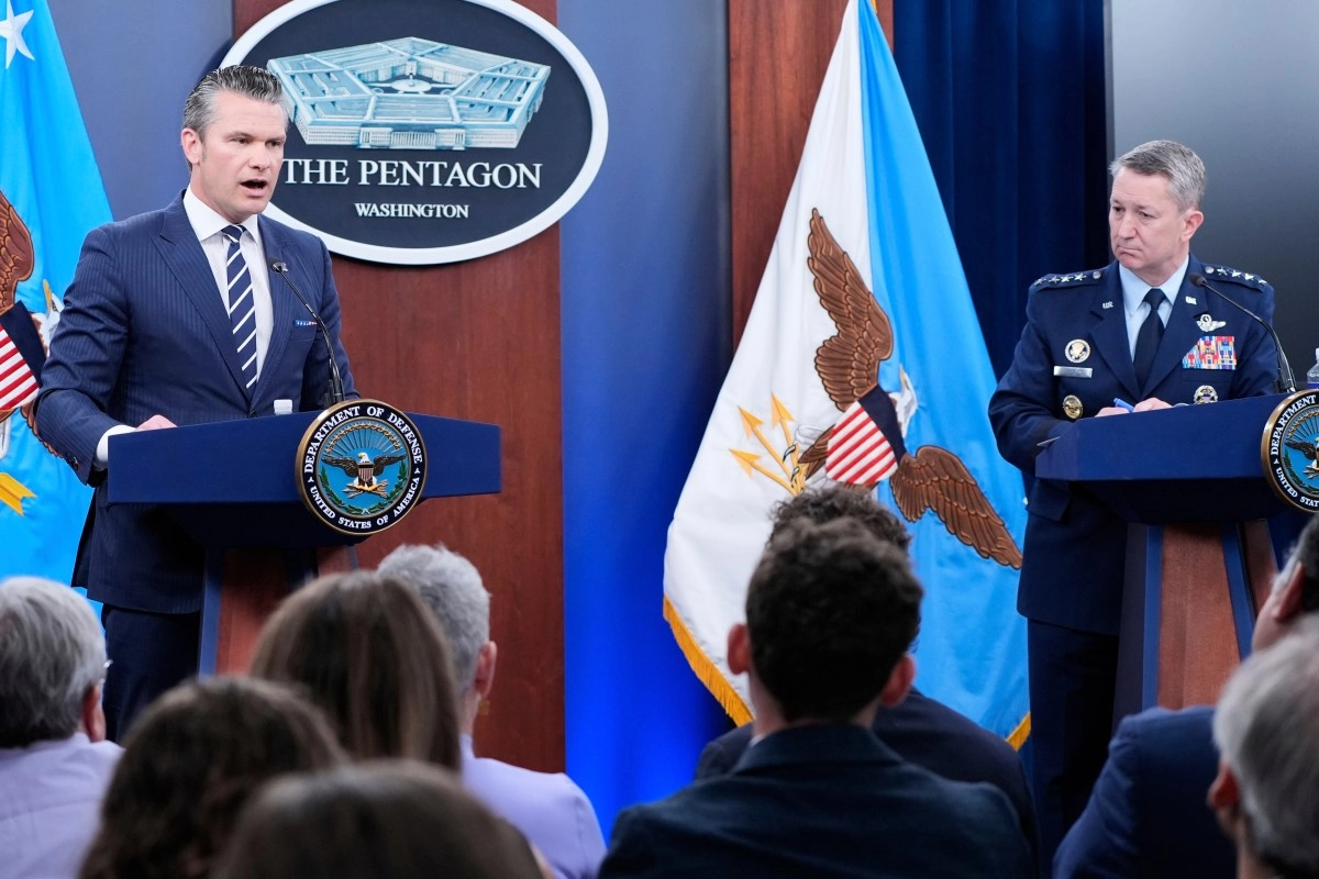The operation hammer of midnight against Iran was the major bombing with b2 of the history of USA Affirms the pentagon